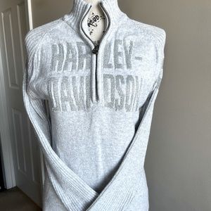 Harley-Davidson Womens 1/4 zip Sweater